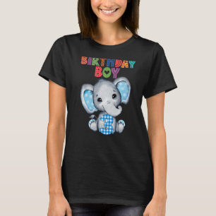 Elephant 3. Geburtstag Junge 3 Jahre alt gedachte T-Shirt