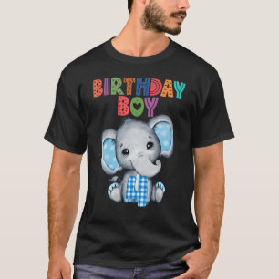 Elephant 4. Geburtstagskind 4 Jahre alt gedachte E T-Shirt
