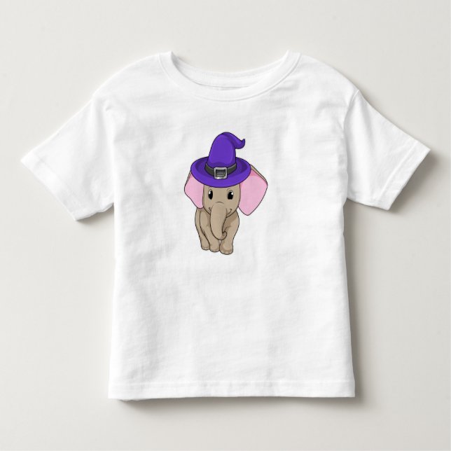 Elephant als Wizard Kleinkind T-shirt (Vorderseite)