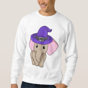 Elephant als Wizard Sweatshirt