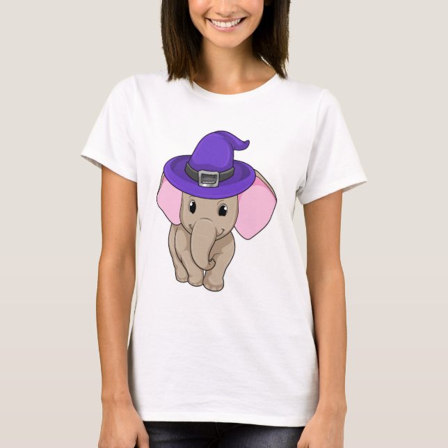 Elephant als Wizard T-Shirt (Vorderseite)