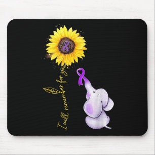 Elephant, an den ich dich erinnern werde Sonnenblu Mousepad