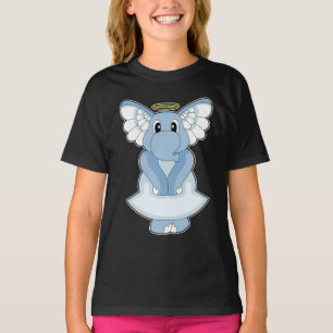 Elephant Angel Angel Flügel T-Shirt