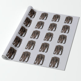 Elephant Animal Art Geschenkpapier