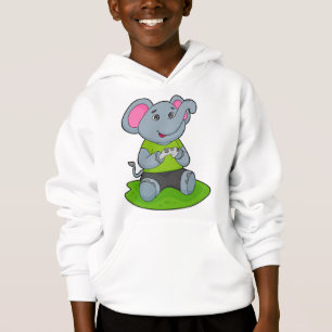 Elephant as Gamer Hoodie