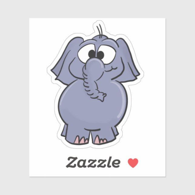 Elephant Aufkleber (Blatt)