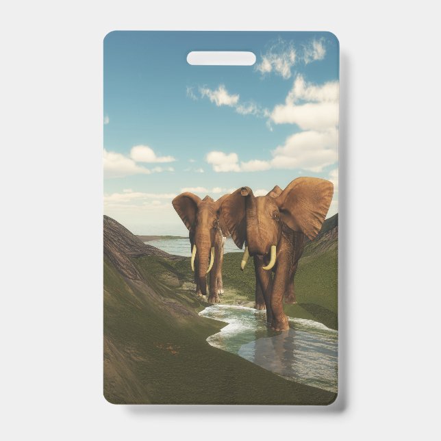 Elephant Ausweis (Vorderseite)