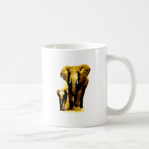 Elephant & Baby Elephant Tasse