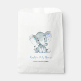 Elephant Baby Shower bevorzugt Bags Boys Personali Geschenktütchen
