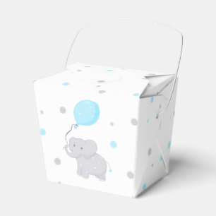 Elephant Baby Shower Boy Niedlich Favor Box Geschenkschachtel