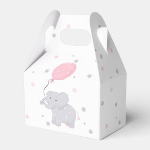 Elephant Baby Shower Girl Niedlich Favor Box Geschenkschachtel