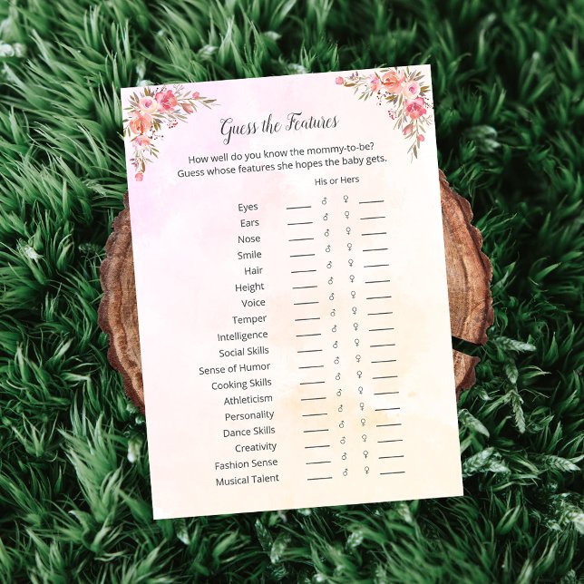 Elephant Baby Shower schätzt die Features Game Car Einladung (Von Creator hochgeladen)