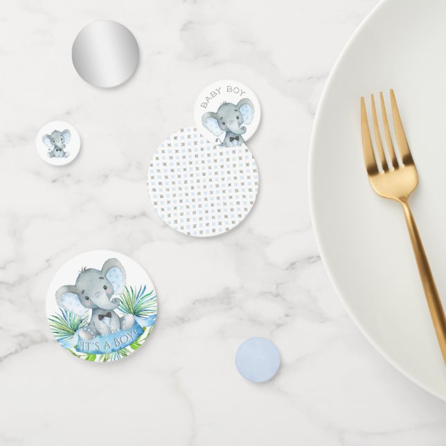 Elephant Baby Shower Table Confetti Konfetti (Gruppe)