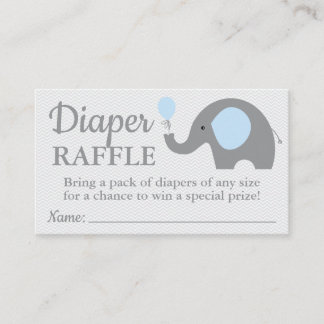 Elephant Baby Shower Windelwalterkarten Karten in
