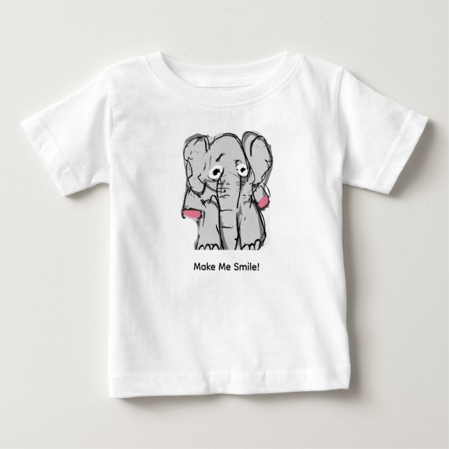 Elephant Baby T-shirt (Vorderseite)