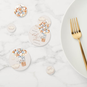 Elephant Balloon Baby Shower Confetti Konfetti