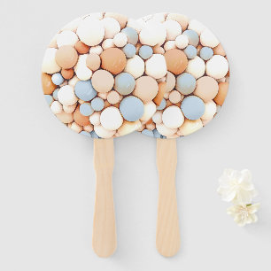 Elephant Balloon Baby Shower Hand Fan Fächer