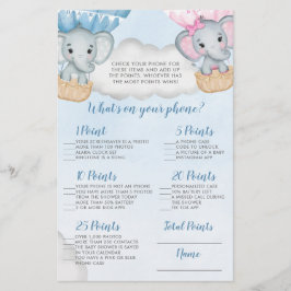 Elephant Balloon Was ist auf deinem Handy Shower G