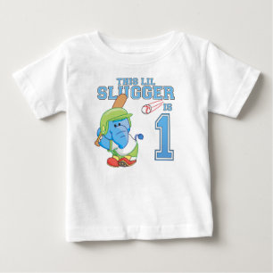 Elephant Baseball 1. Geburtstag Baby T-shirt