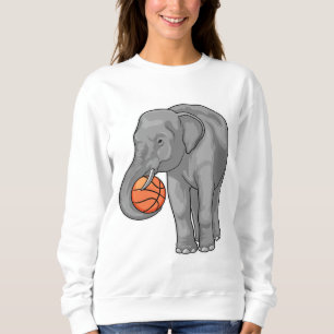 Elephant Basketball-Spieler Basketball Sweatshirt