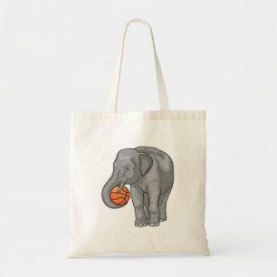 Elephant Basketball-Spieler Basketball Tragetasche