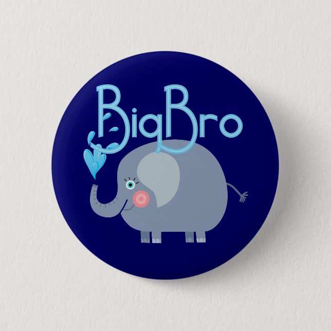 Elephant Big Bro Button (Vorderseite)