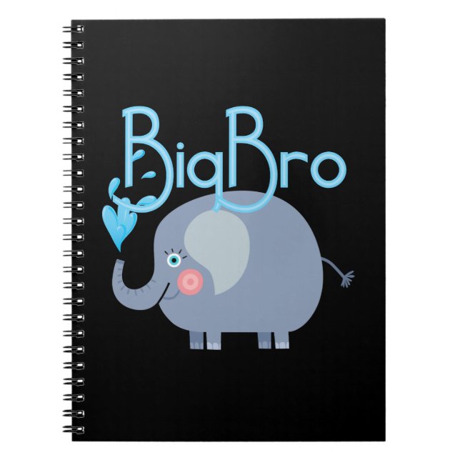 Elephant Big Bro Notizblock (Vorderseite)