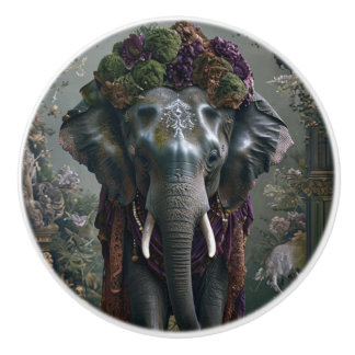 Elephant Blossom Keramikknauf