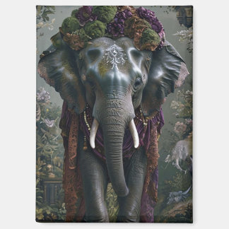 Elephant Blossom Magnet