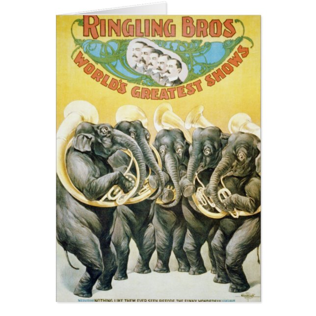 Elephant Brass Band - Vintages Show Poster (Vorne)
