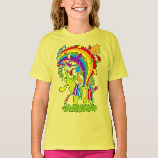 Elephant_Bthing T-Shirt (Vorderseite)