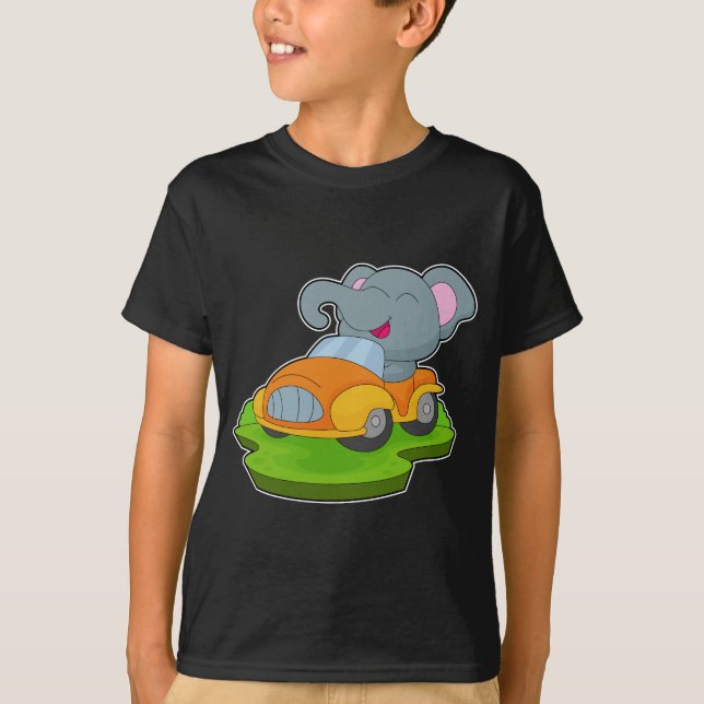 Elephant Car T-Shirt (Vorderseite)