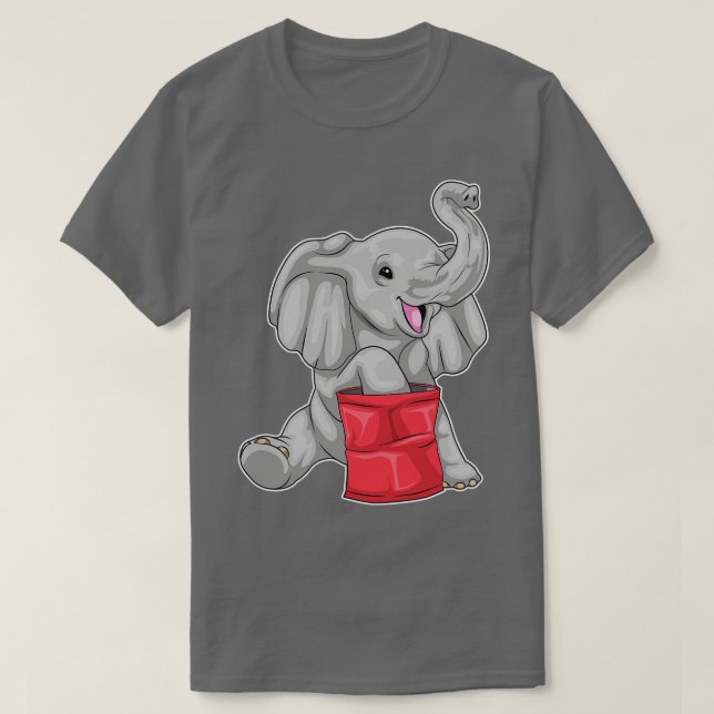 Elephant Chips T-Shirt (Design vorne)