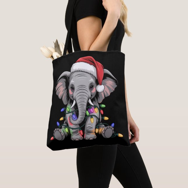 Elephant Christmas Lights Xmas Holiday Wild Animal (Von Nahem)