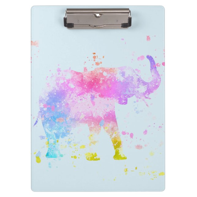 Elephant Clipboard Klemmbrett (Vorderseite)