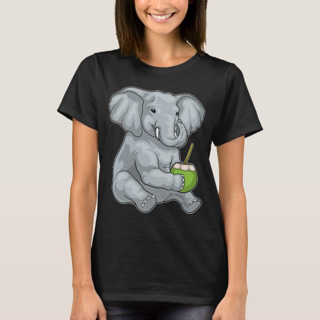 Elephant Coconut T-Shirt (Vorderseite)
