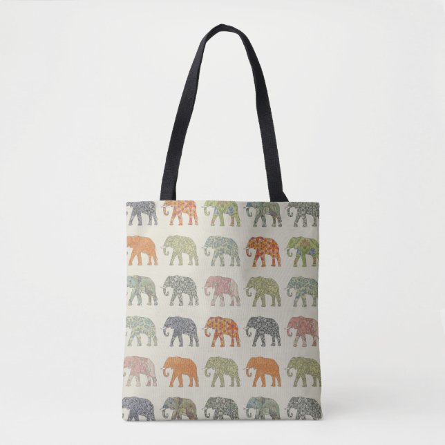 Elephant Colorful Animal Pattern heute (Vorderseite)