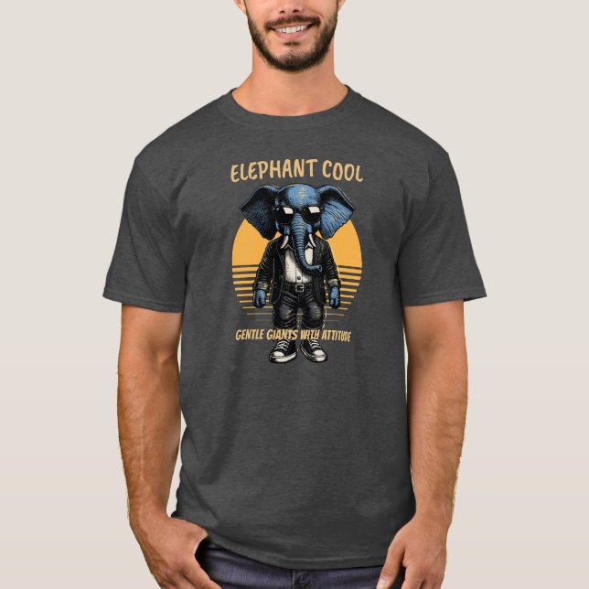 Elephant Cool Africa T-Shirt (Vorderseite)