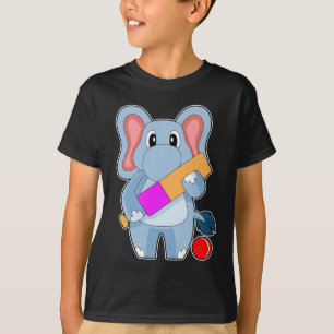 Elephant Cricket Cricket T-Shirt