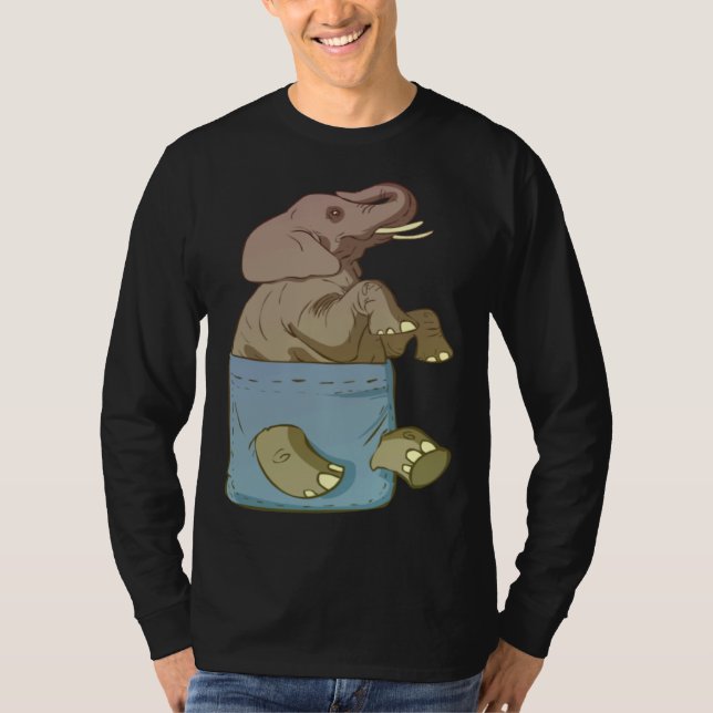 Elephant Cute Animals  for T-Shirt (Vorderseite)
