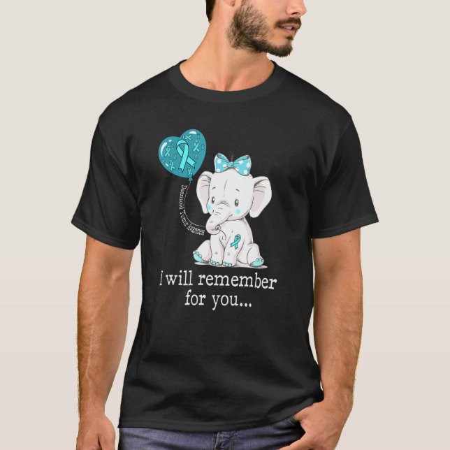 Elephant der desmoiden Tumorerfassung T-Shirt (Vorderseite)