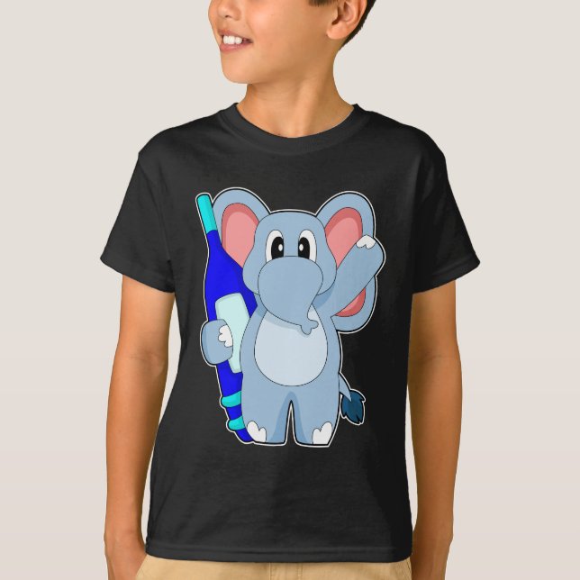 Elephant Doctor Fieber Thermometer T-Shirt (Vorderseite)