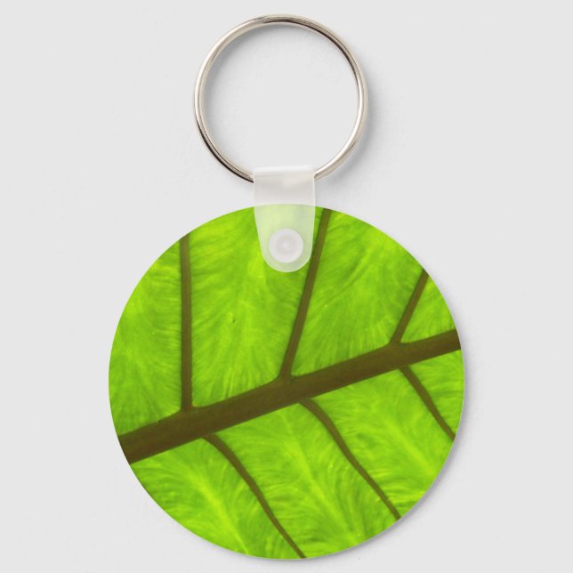 Elephant Ear Taro Schlüsselring Schlüsselanhänger (Vorderseite)