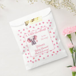 Elephant eine kleine Sweetheart Girl Baby Dusche Geschenktütchen