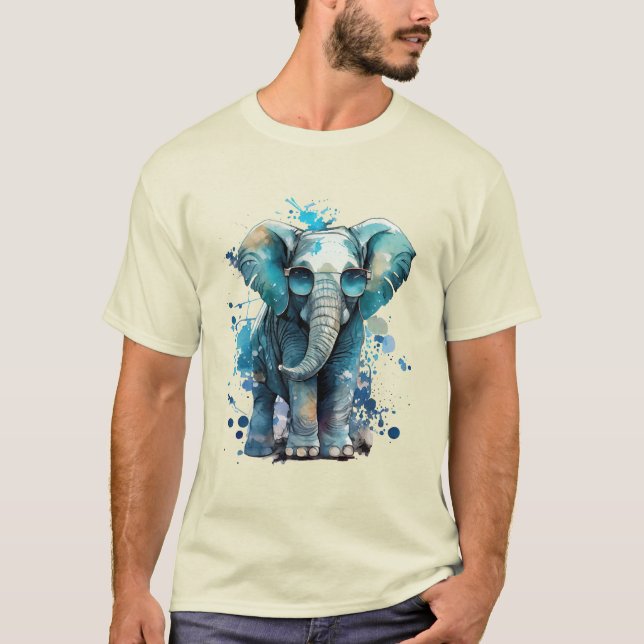 Elephant Elegance T-Shirt (Vorderseite)