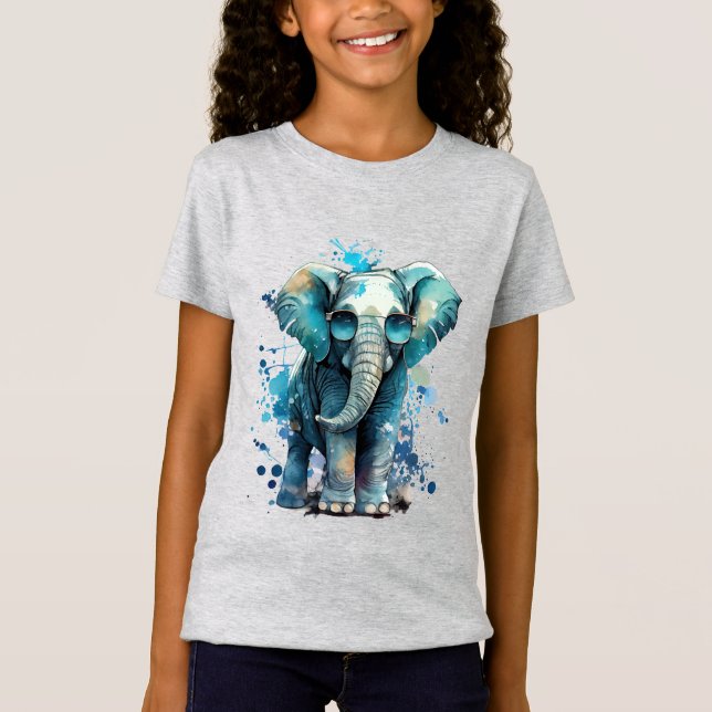 Elephant Elegance T-Shirt (Vorderseite)