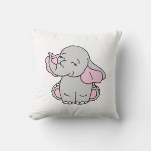 Elephant Elephant Cartoon Kissen