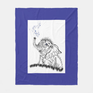 Elephant Energy Fleecedecke