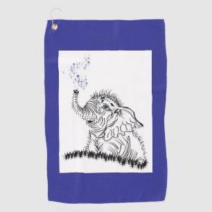 Elephant Energy Golfhandtuch