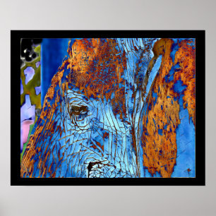 Elephant Eye Original Foto Digitale Kunst Poster
